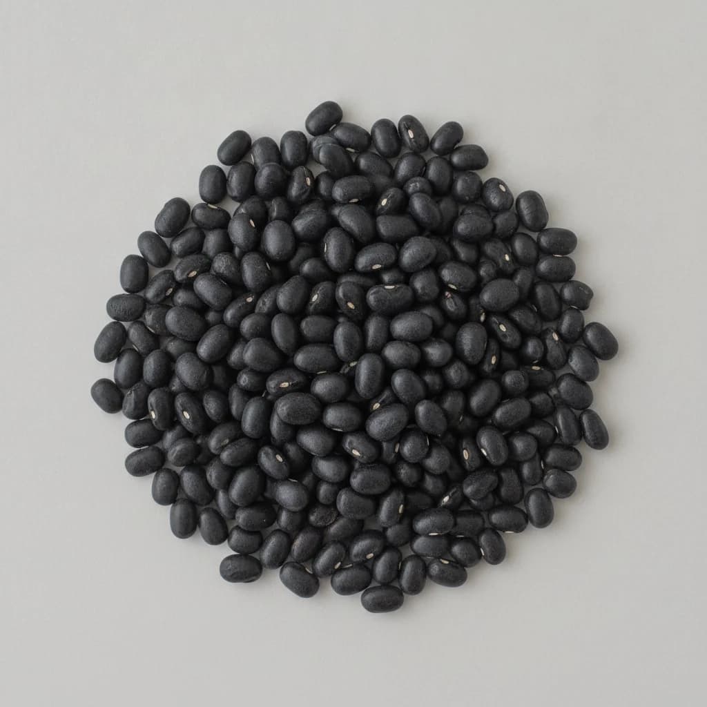 Legume category represented by black bean