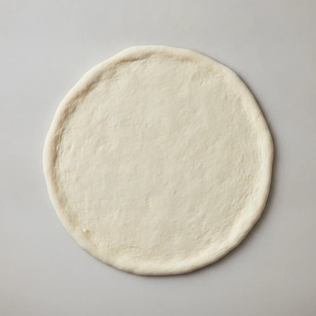 Dough category represented by pizza base