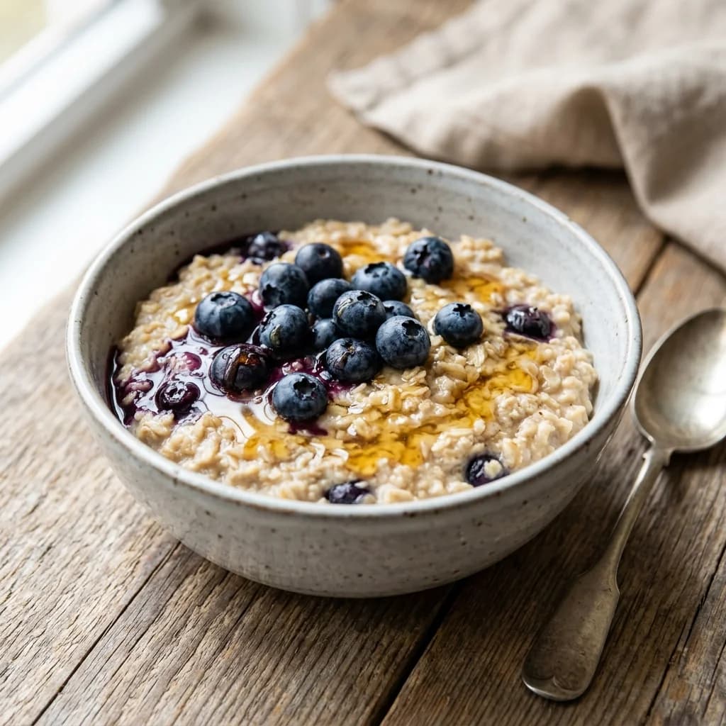Blueberry Honey Oatmeal