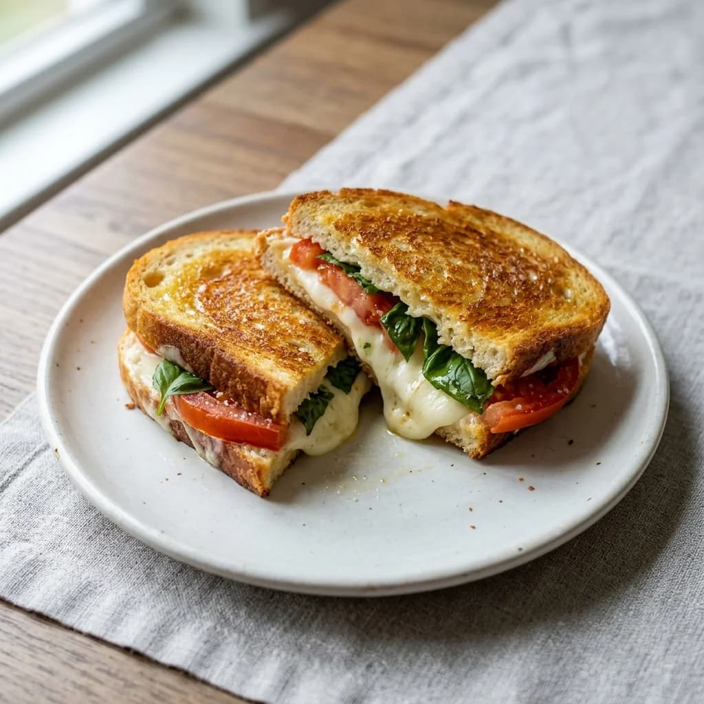 Caprese Grilled Cheese